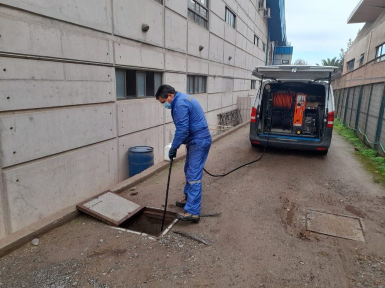 Limpieza con Hidrojet