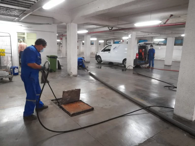 Limpieza con Hidrojet